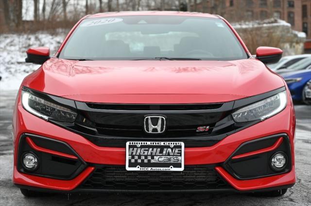 used 2020 Honda Civic Si car, priced at $23,950