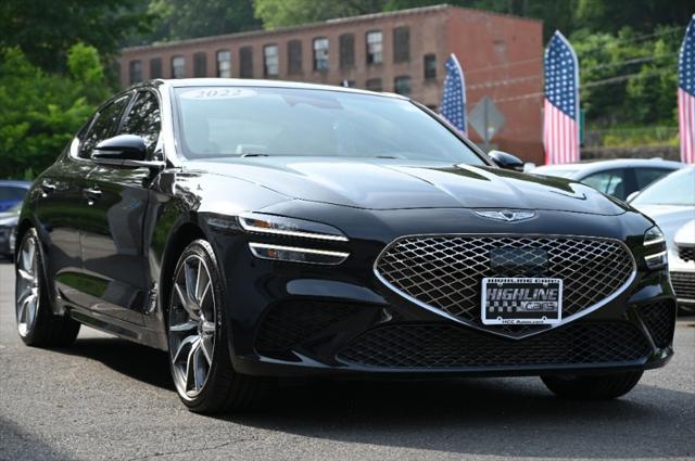 used 2022 Genesis G70 car, priced at $31,995