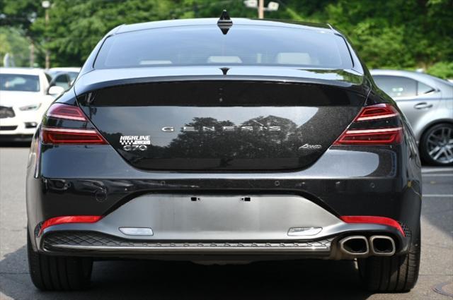 used 2022 Genesis G70 car, priced at $31,995