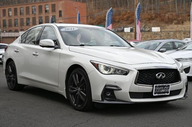 used 2021 INFINITI Q50 car, priced at $26,995