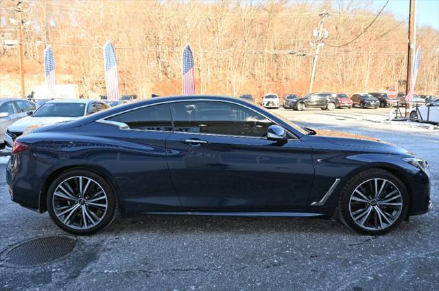 used 2021 INFINITI Q60 car, priced at $27,750