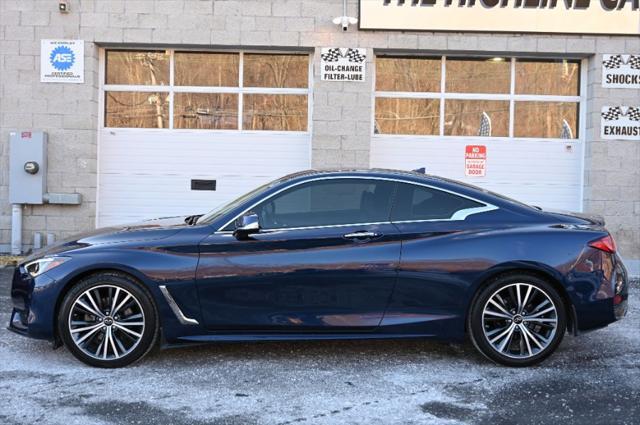 used 2021 INFINITI Q60 car, priced at $27,750