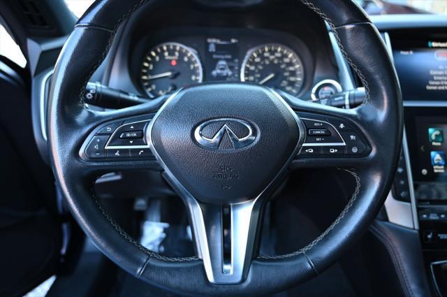 used 2021 INFINITI Q60 car, priced at $27,750