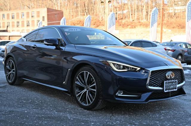 used 2021 INFINITI Q60 car, priced at $27,750