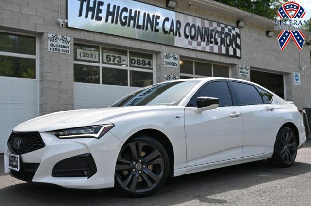 used 2021 Acura TLX car, priced at $35,795