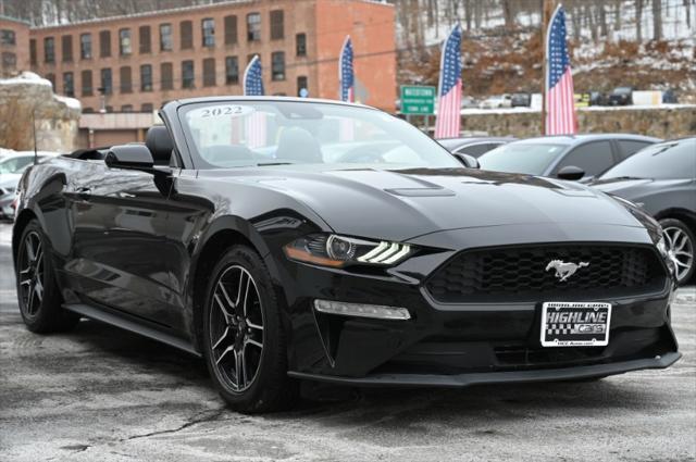 used 2022 Ford Mustang car, priced at $23,595