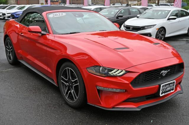 used 2022 Ford Mustang car, priced at $24,995