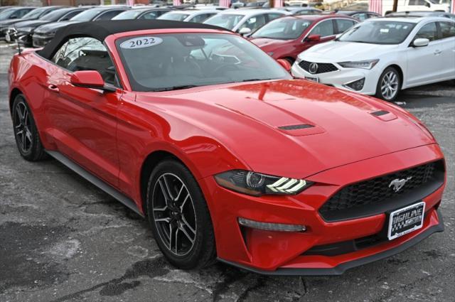 used 2022 Ford Mustang car, priced at $23,995