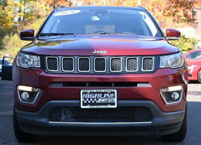 used 2021 Jeep Compass car, priced at $19,995