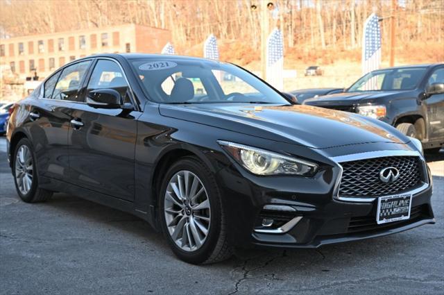 used 2021 INFINITI Q50 car, priced at $22,995