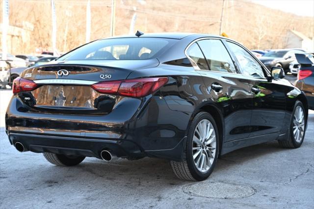 used 2021 INFINITI Q50 car, priced at $22,995