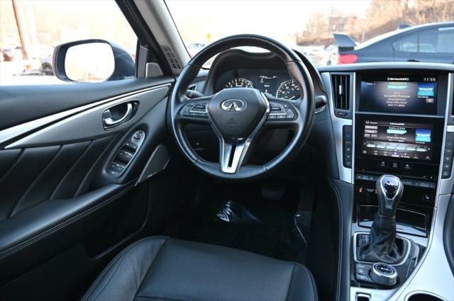 used 2021 INFINITI Q50 car, priced at $22,995