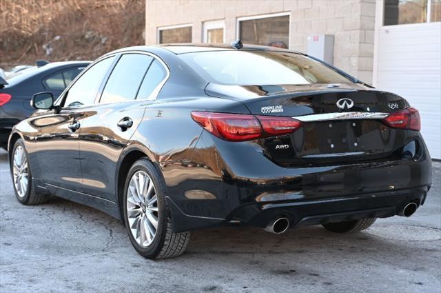 used 2021 INFINITI Q50 car, priced at $22,995