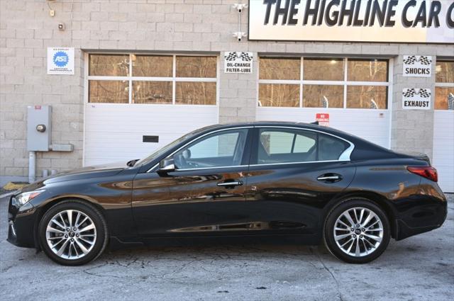 used 2021 INFINITI Q50 car, priced at $22,995