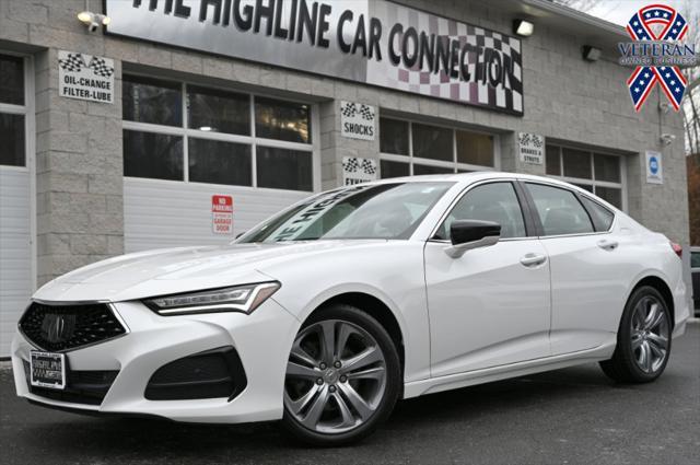 used 2021 Acura TLX car, priced at $27,995