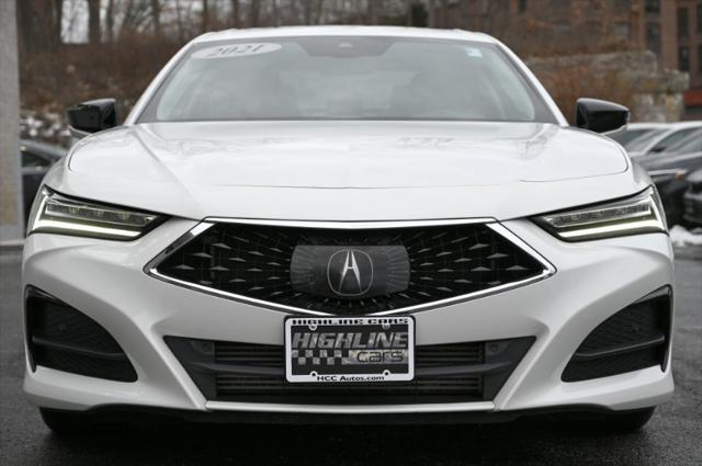 used 2021 Acura TLX car, priced at $27,995