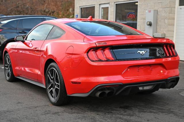 used 2021 Ford Mustang car, priced at $22,495