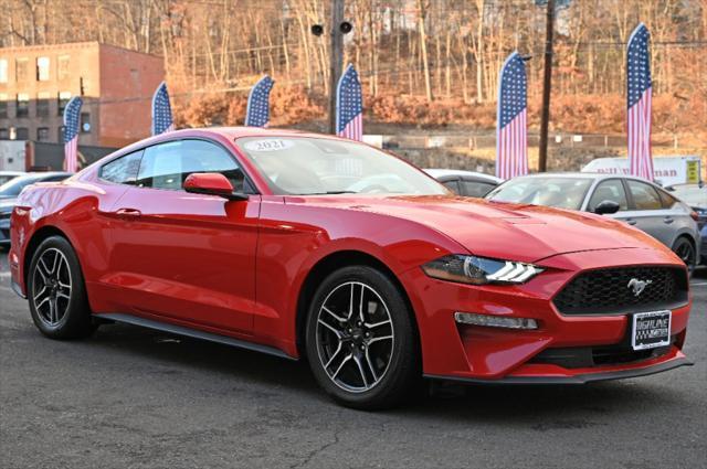 used 2021 Ford Mustang car, priced at $22,495