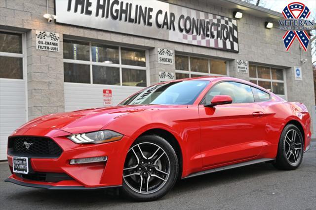 used 2021 Ford Mustang car, priced at $22,495