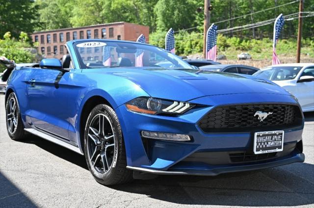 used 2022 Ford Mustang car, priced at $24,495