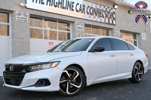 used 2021 Honda Accord car, priced at $23,650