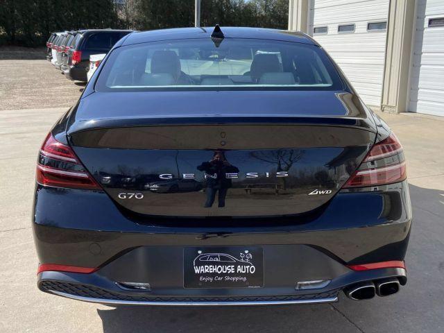 used 2023 Genesis G70 car, priced at $26,800