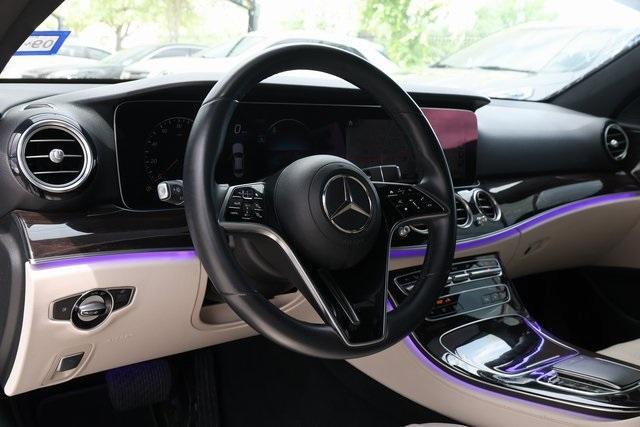 used 2021 Mercedes-Benz E-Class car, priced at $29,989
