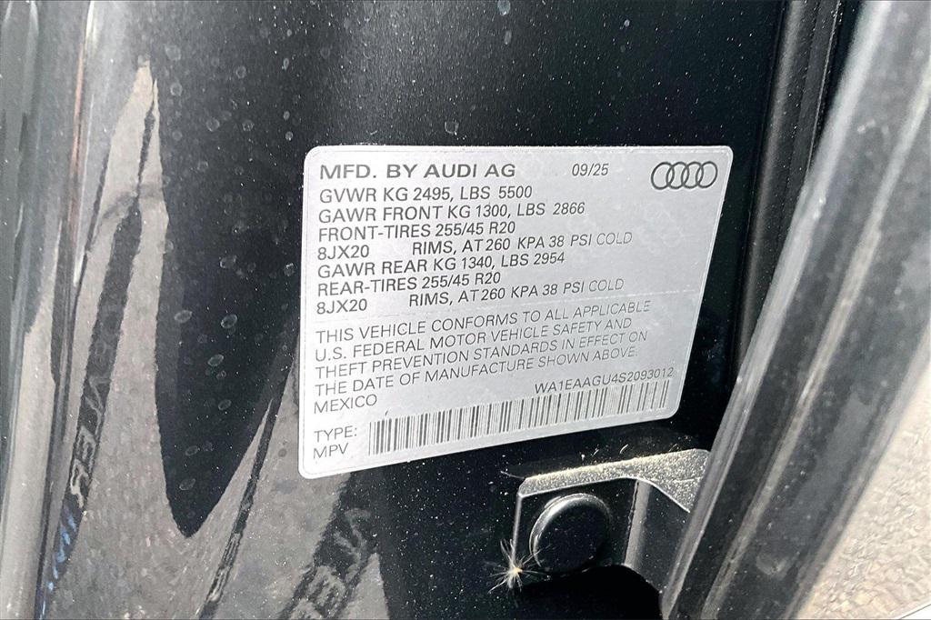 new 2025 Audi Q5 car, priced at $64,180