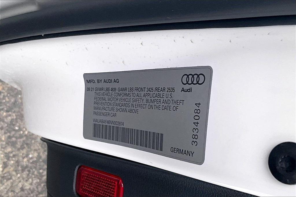 used 2022 Audi A4 car, priced at $27,994