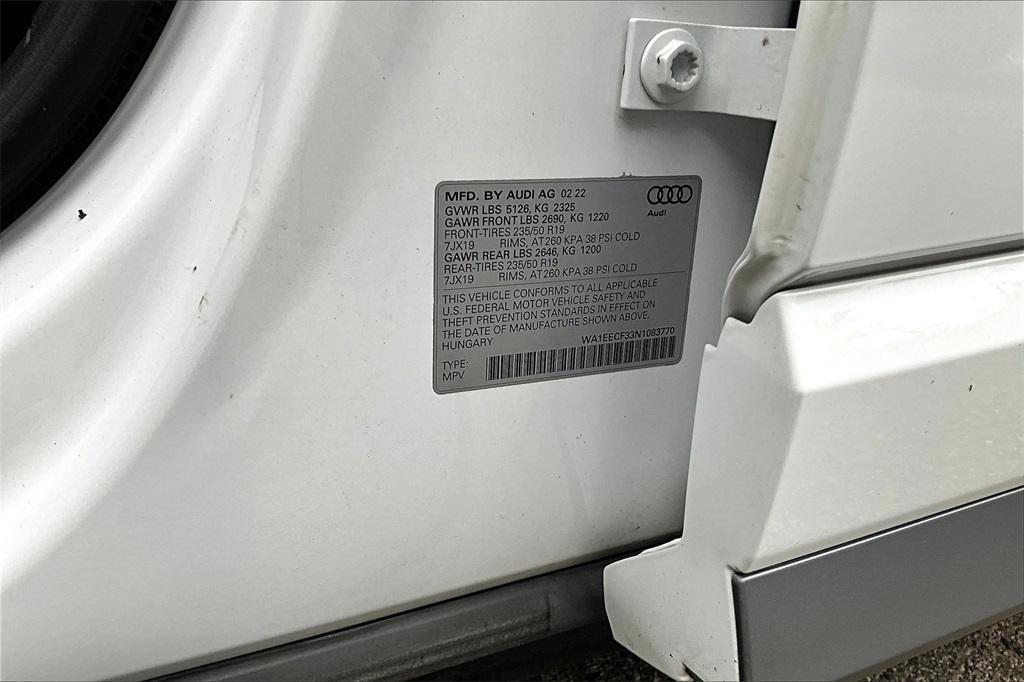 used 2022 Audi Q3 car, priced at $27,149