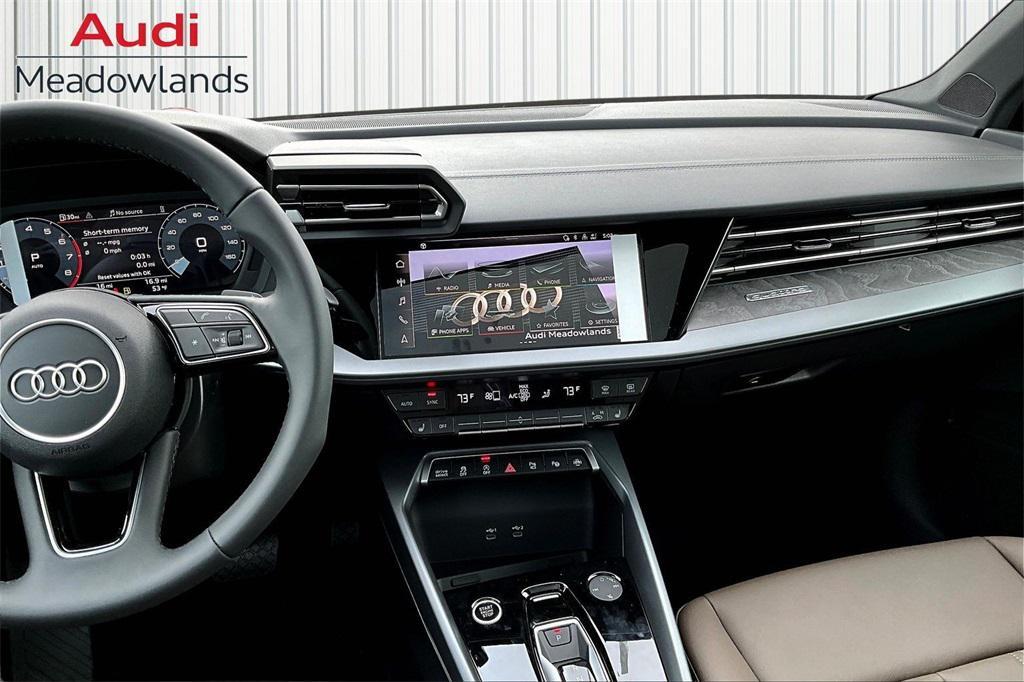new 2025 Audi A3 car, priced at $43,870