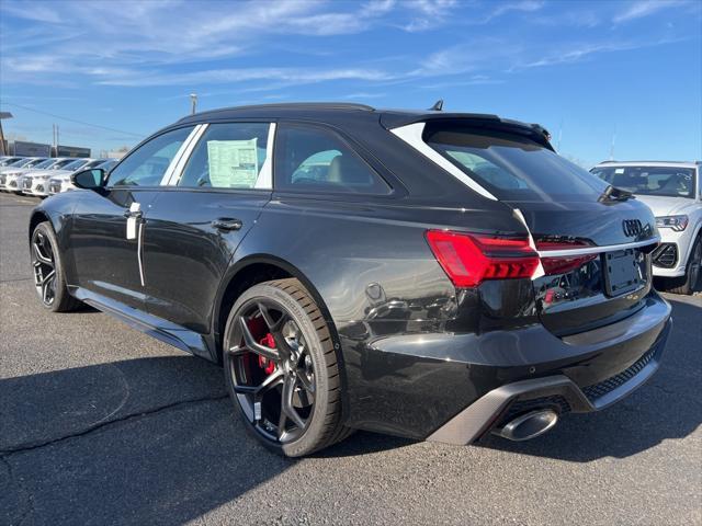 new 2025 Audi RS 6 Avant car, priced at $155,890