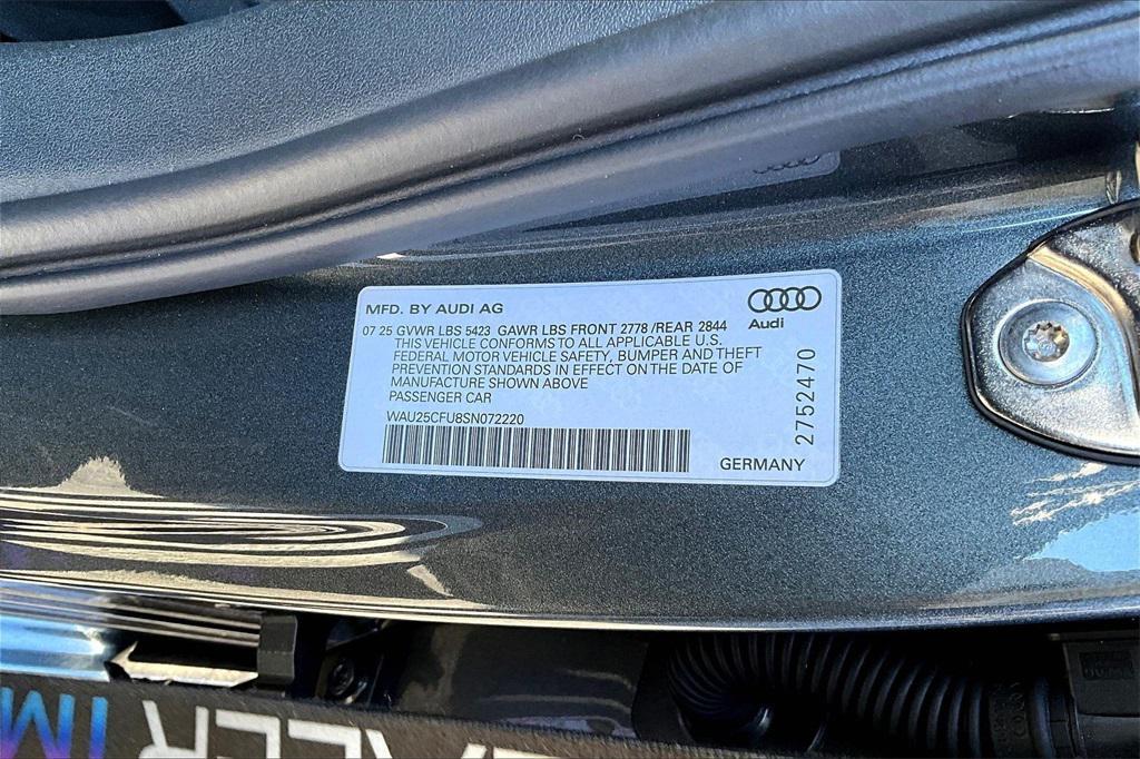 new 2025 Audi S5 car, priced at $72,015