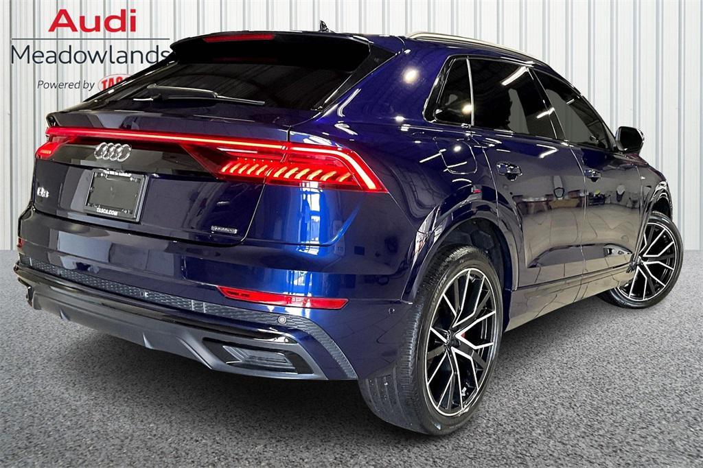 used 2022 Audi Q8 car, priced at $48,988