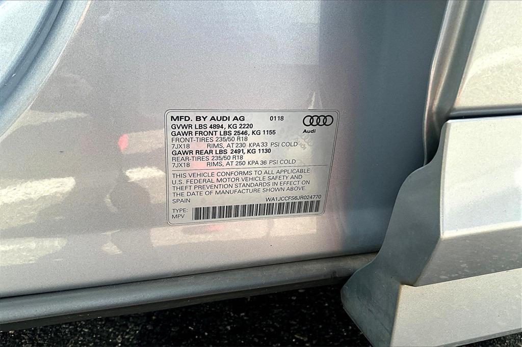 used 2018 Audi Q3 car, priced at $18,994