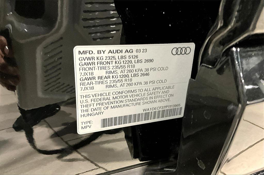 used 2023 Audi Q3 car, priced at $29,980