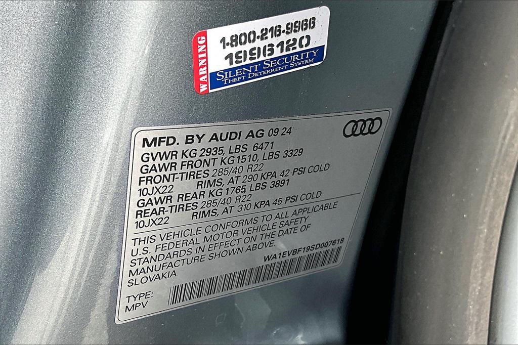 new 2025 Audi Q8 car, priced at $86,745