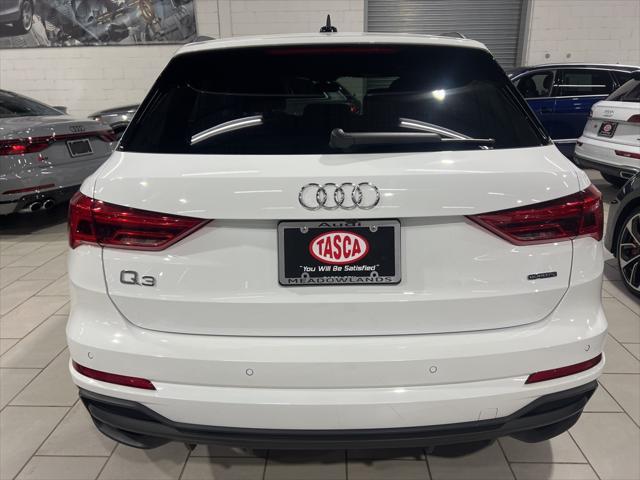 used 2024 Audi Q3 car, priced at $37,588