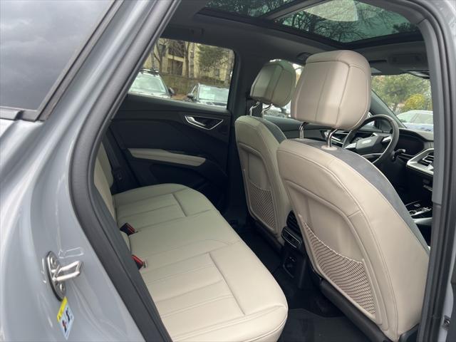 new 2025 Audi Q4 e-tron car, priced at $63,245