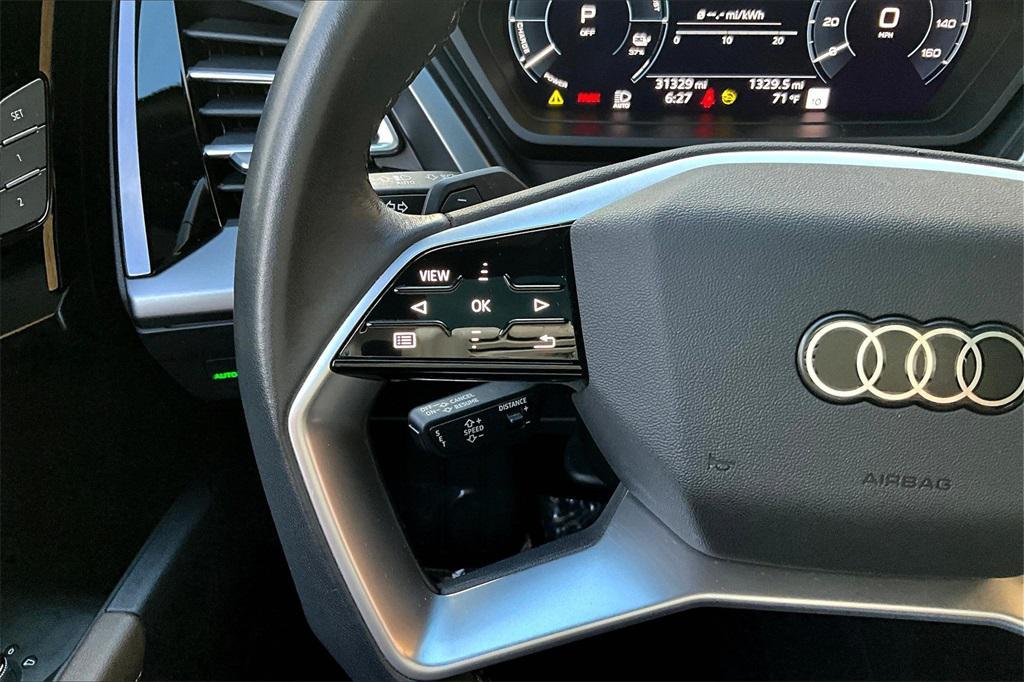 used 2024 Audi Q4 e-tron car, priced at $31,888