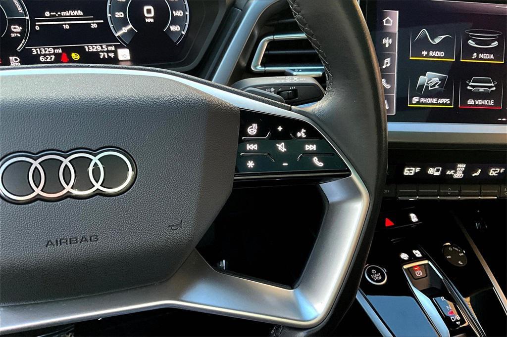 used 2024 Audi Q4 e-tron car, priced at $31,888