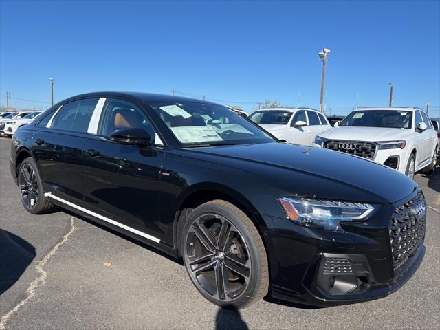 new 2025 Audi A8 car, priced at $103,145