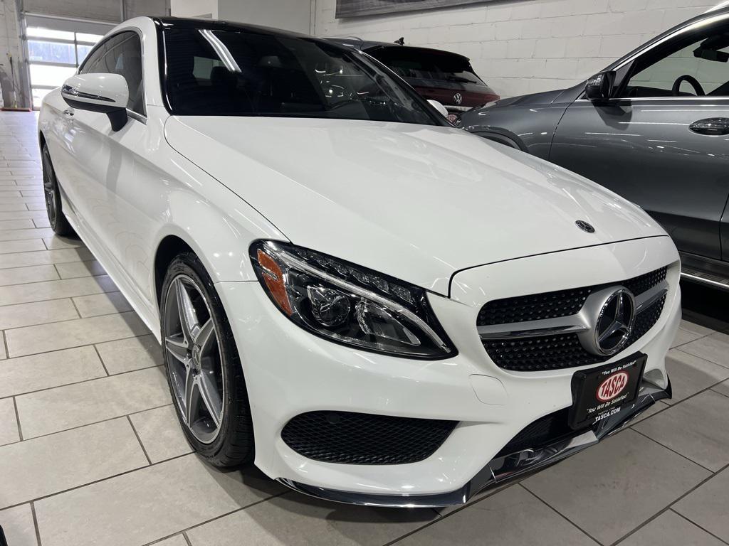 used 2018 Mercedes-Benz C-Class car, priced at $23,188