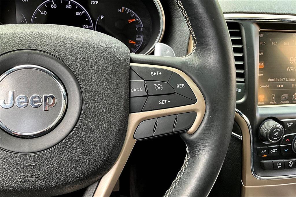 used 2016 Jeep Grand Cherokee car, priced at $15,488