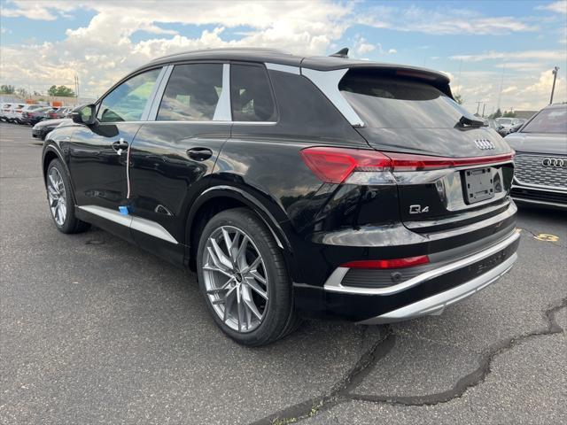 new 2025 Audi Q4 e-tron car, priced at $64,210