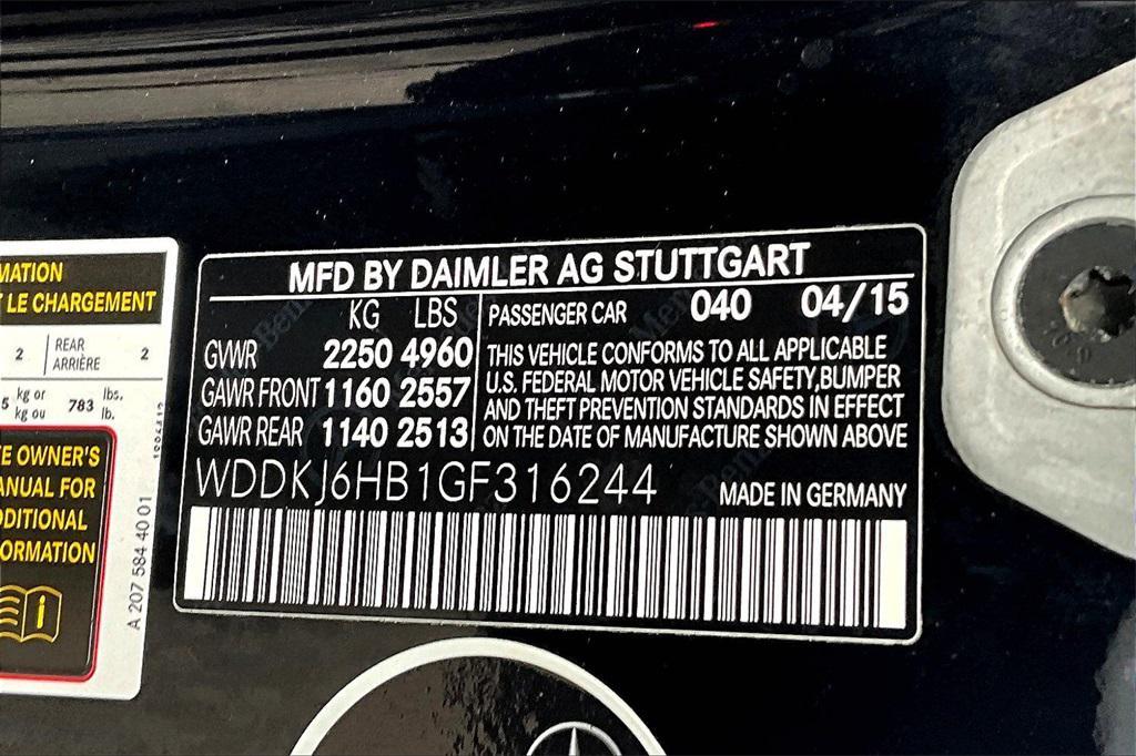 used 2016 Mercedes-Benz E-Class car, priced at $11,500