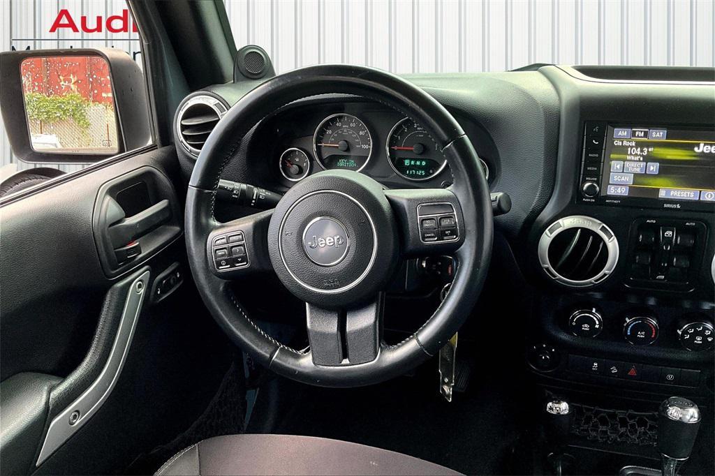 used 2014 Jeep Wrangler Unlimited car, priced at $17,488