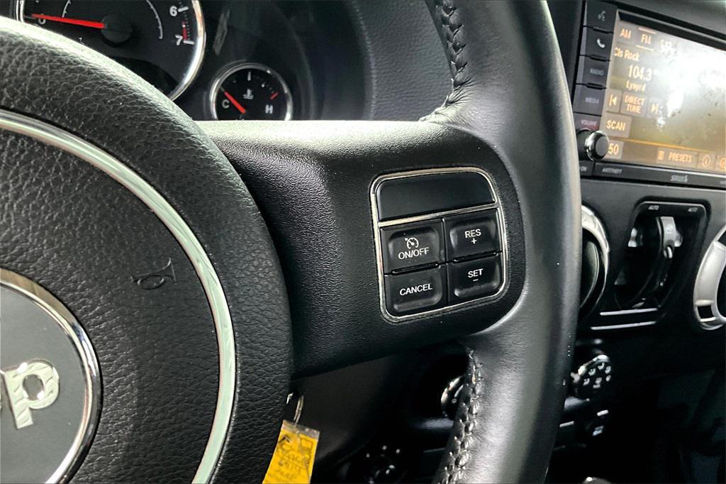 used 2014 Jeep Wrangler Unlimited car, priced at $17,488