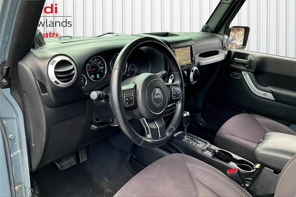 used 2014 Jeep Wrangler Unlimited car, priced at $17,488