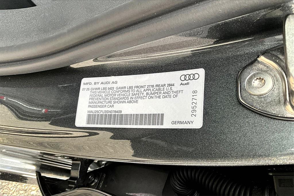 new 2025 Audi S5 car, priced at $72,815